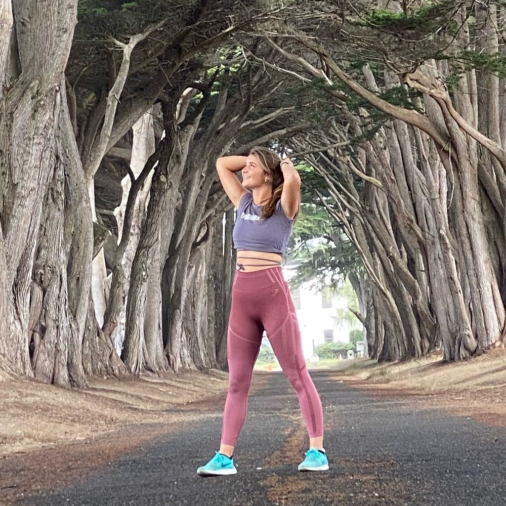 GYMSHARK crops top with the around strings